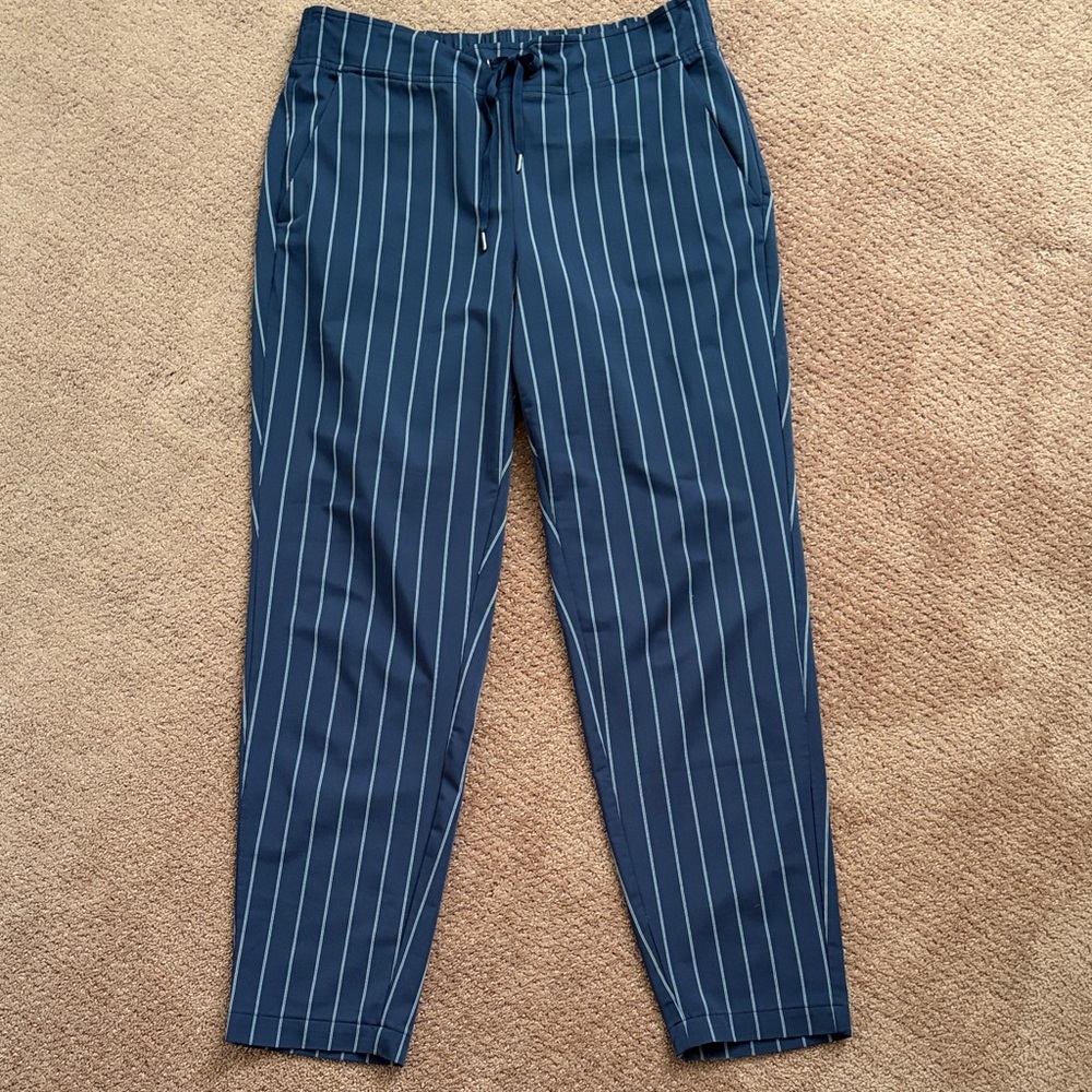 Athleta pinstripe pants